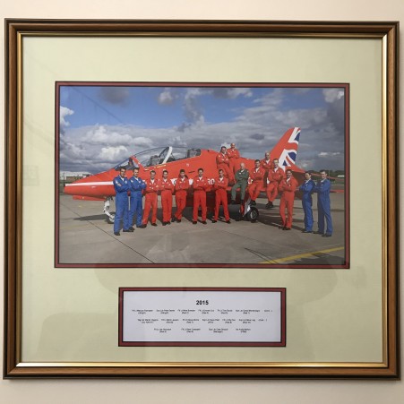 Red Arrows 2015 Team photograph