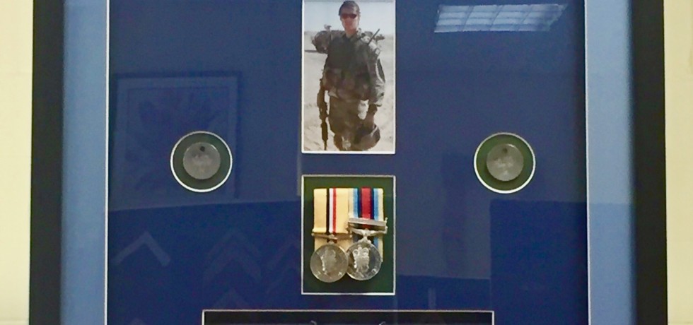 SAS Beret & Medals