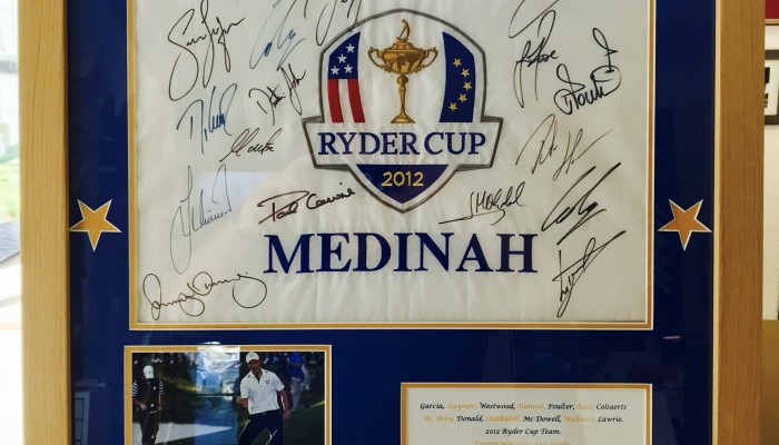 Ryder Cup pin flag