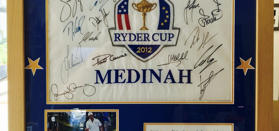 Ryder Cup pin flag